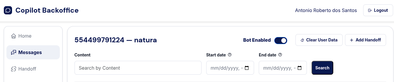 Clear User Data